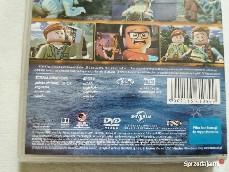 Film animowany LEGO Legenda Wyspy Nublar Puławy
