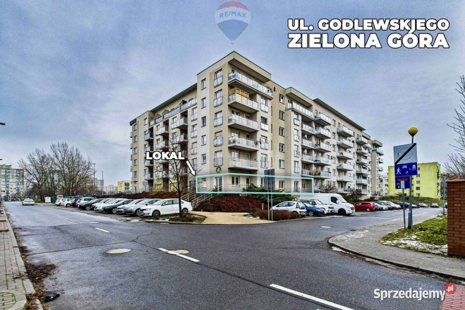 Na sprzedaż lokal usługowy pow 14461 m 144m2 Zielona Góra