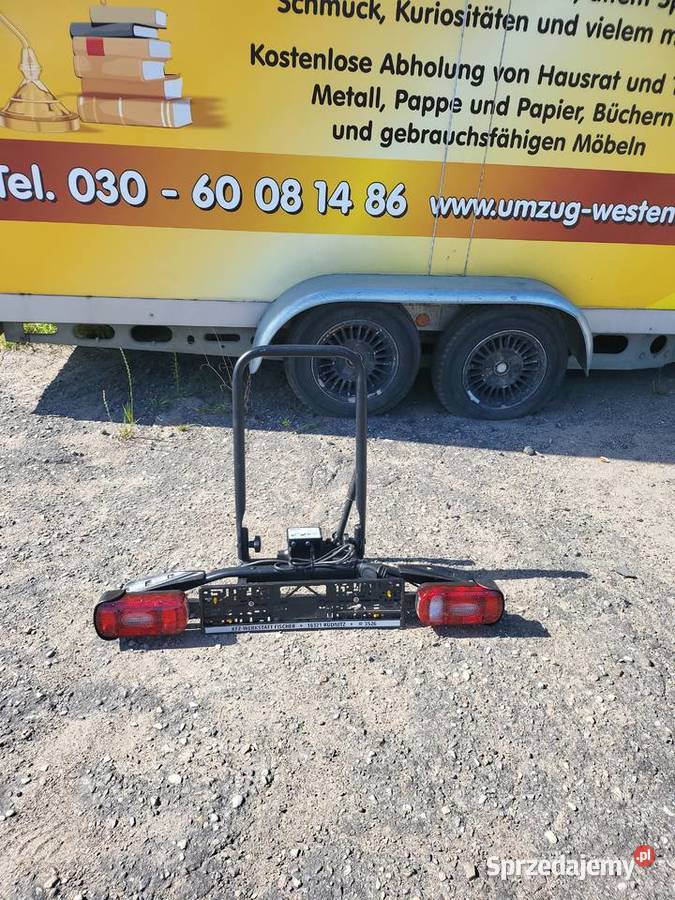 Bagażnik Rowerowy na hak samochodowy Bagażniki zachodniopomorskie Chojna sprzedam