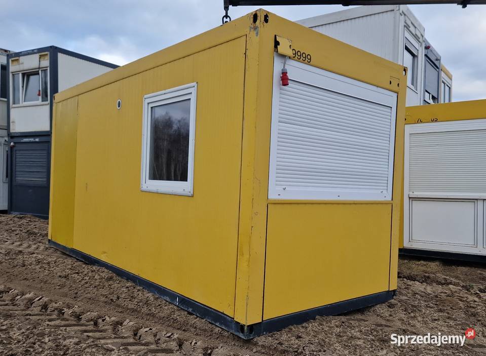 WYNAJMĘ KONTENER BIURO SOCJALNY BUDOWLANY Z Somianka-Parcele sprzedam