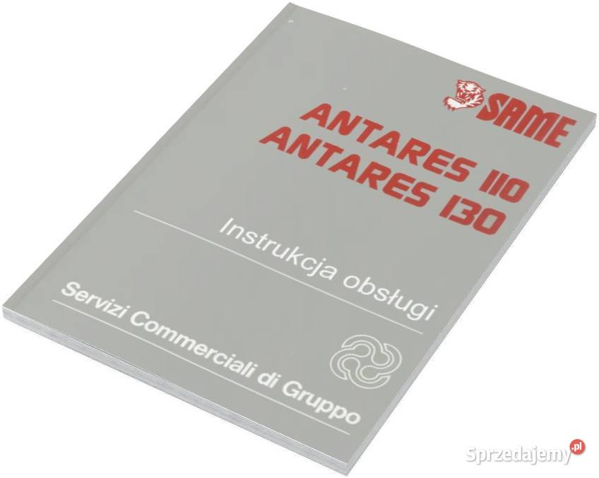 Same Antares 110 130 Instrukcja obsługi Szamotuły