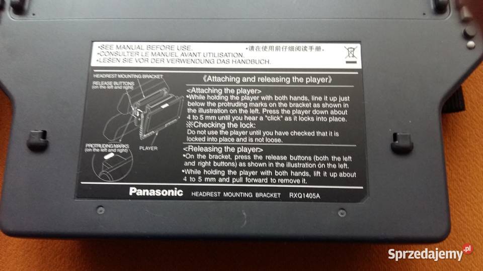 Przenośny odtwarzacz DVD Panasonic LS83 Panasonic