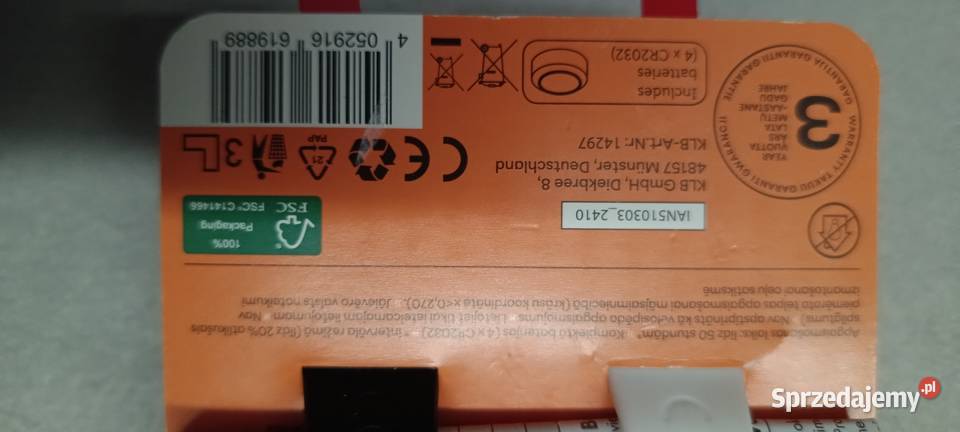 CRIVIT Zestaw lampki rowerowe sygnalizacyjne