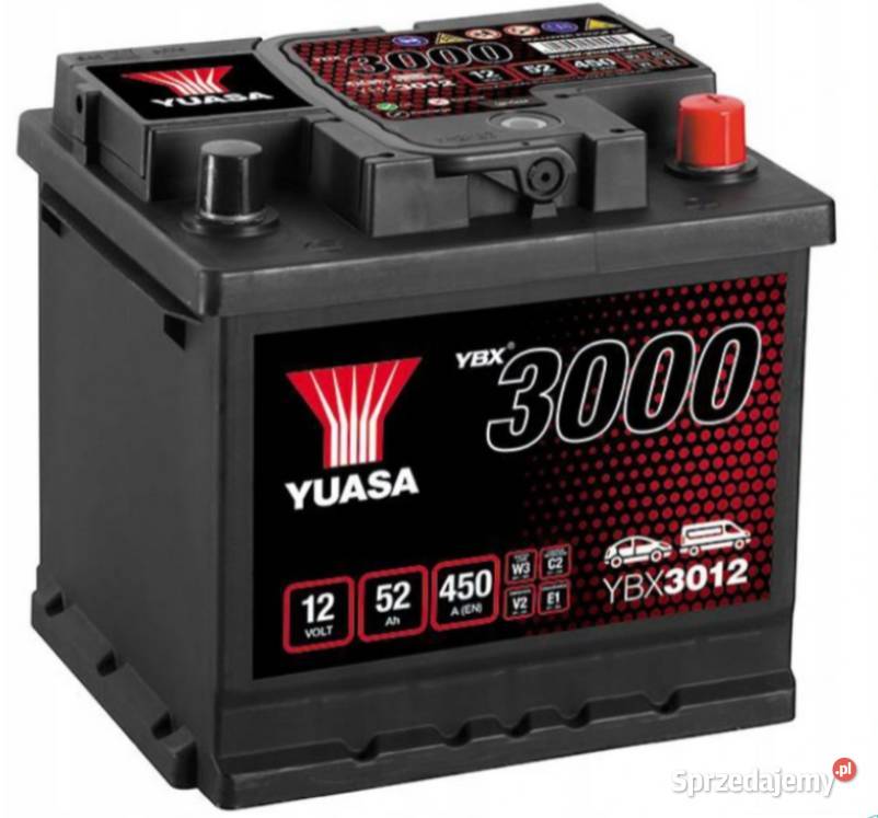 Akumulator 12V 52Ah 450A Yuasa Standard Starogard Gdański