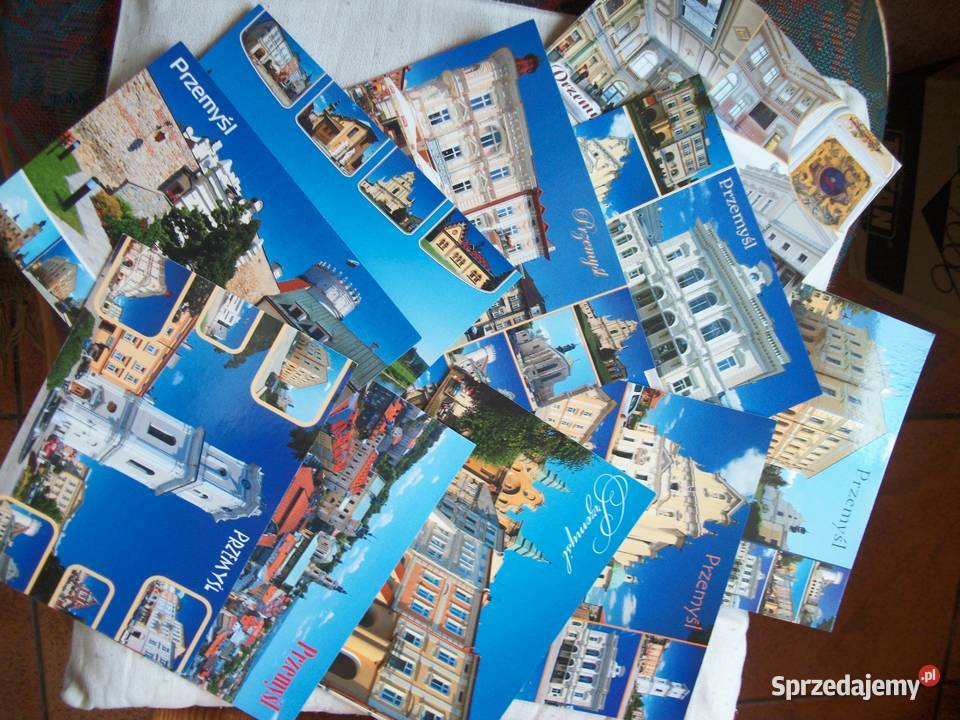 10 kartek z widokiem miasta Przemyśl Kolekcje podkarpackie