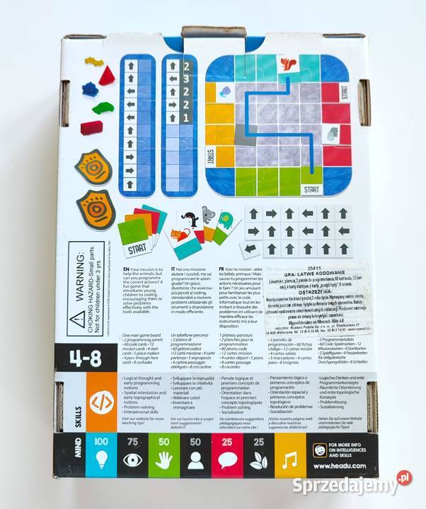 Kodowanie najmłodszychEasy coding game Headu Katowice