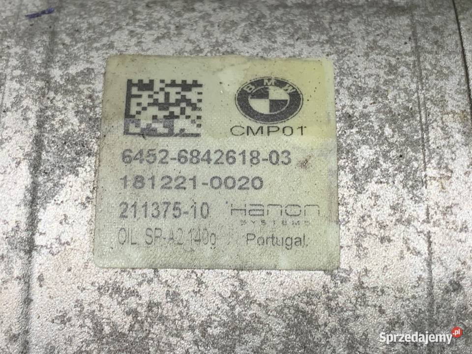 SPRĘŻARKA KLIMATYZACJI MINI CLUBMAN F54 6842618