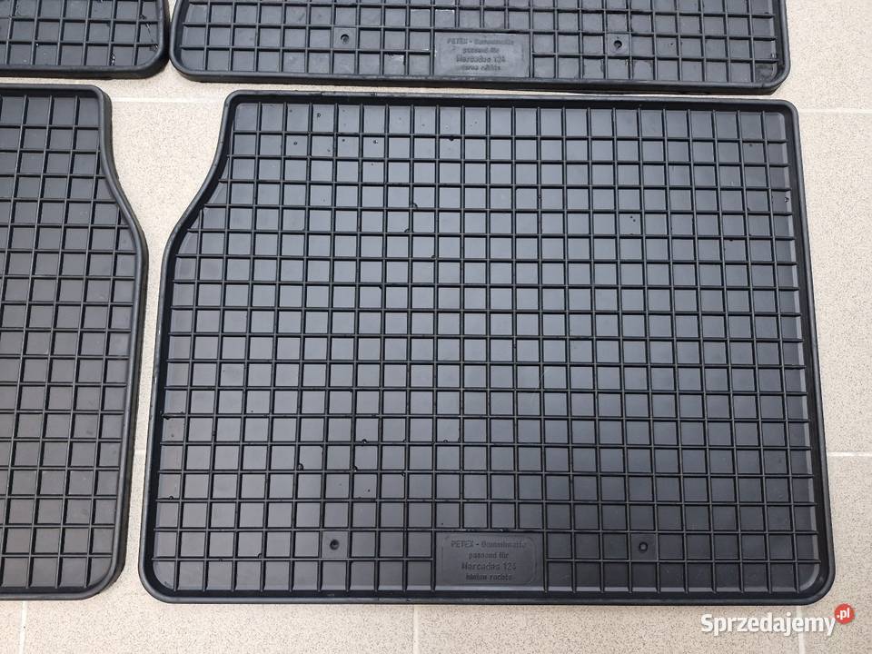 Mercedes 124 Dywaniki gumowe Petex pomorskie Gdańsk