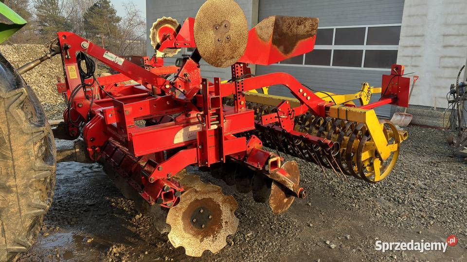 Brona talerzowa talerzówka Pottinger Terradisc nieuszkodzony Biała