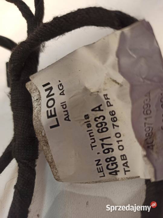 AUDI A7 WIĄZKA BOCZKA LEWY TYŁ 4G8971693A