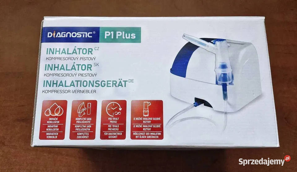 Inhalator kompresorowy DIAGNOSTIC P1 Plus podlaskie Wysokie Mazowieckie