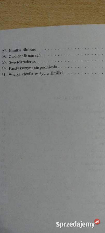 Emilia ze srebrnego Nowiu Lucy Maud Montgomety Lublin