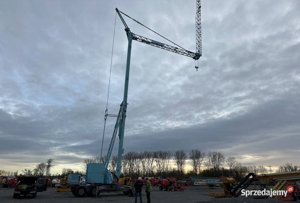 Mobilny samowznoszący żuraw wieżowy Potain IGO32 Rok produkcji 2007 Kraków
