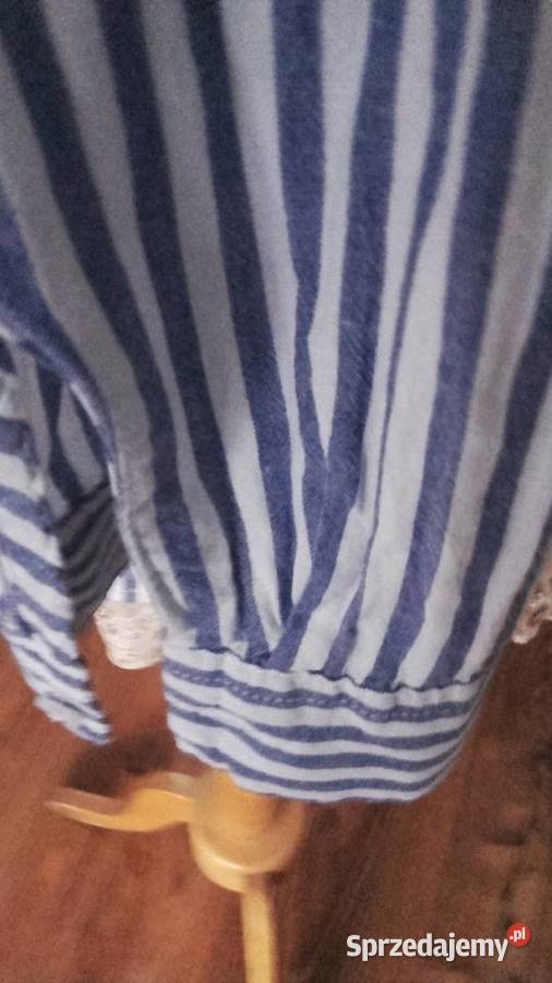MARKOWA BAWEŁNIANA KOSZULA ROZPINANA r 40 Bluzki i koszule Piła