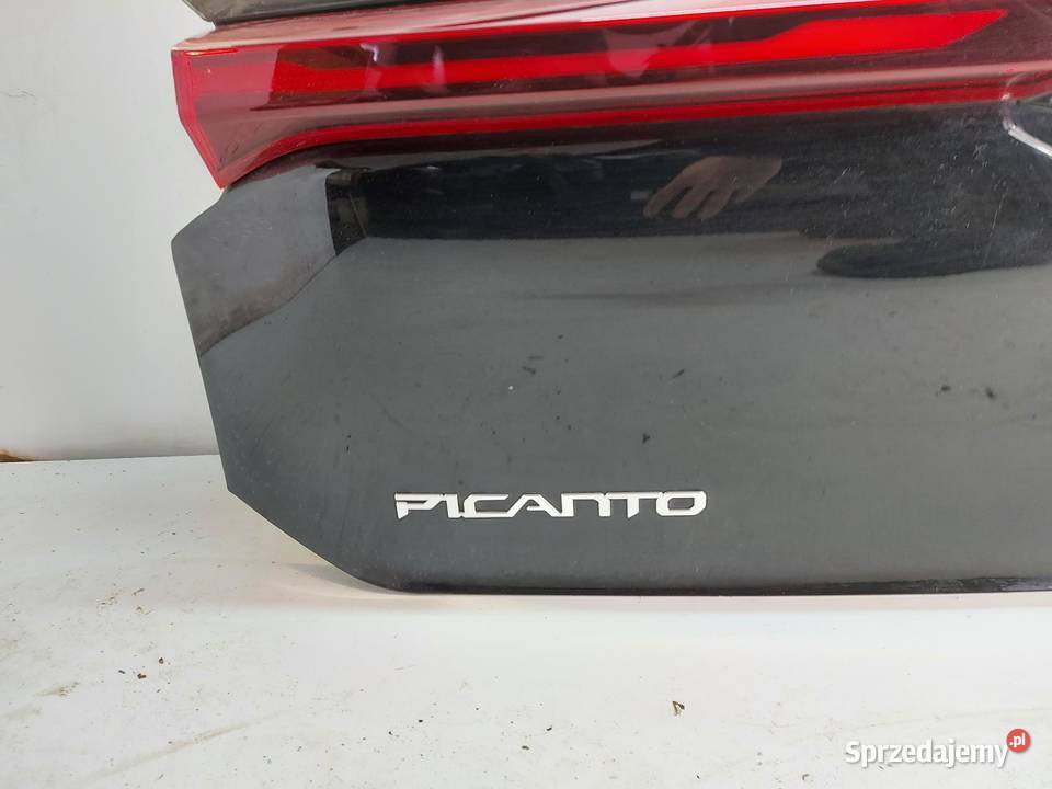 Kia Picanto IV III LIFT 2025 klapa pokrywa Klapy bagażnika