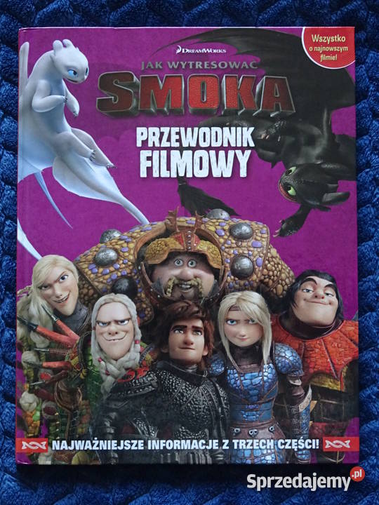 Książka i i przewodnik filmowy wytresować smoka