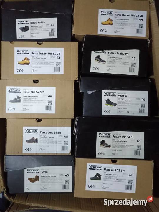 Buty robocze VERKEN Robust Mid S3 r 40 do 47 Radom