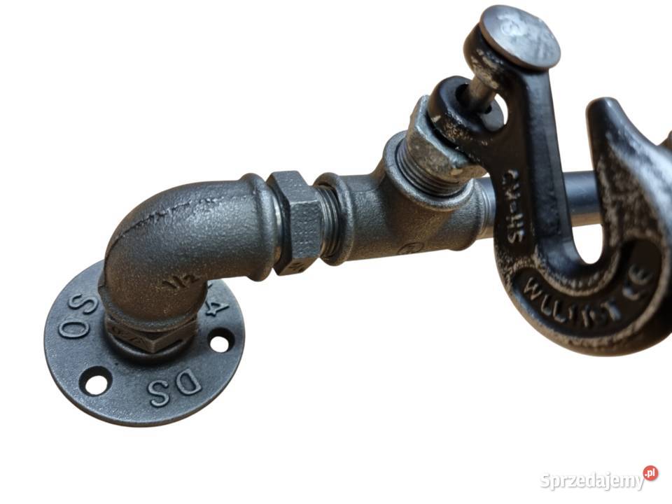 Wieszak loft wieszak ścienny wieszak hak zachodniopomorskie Kołobrzeg sprzedam