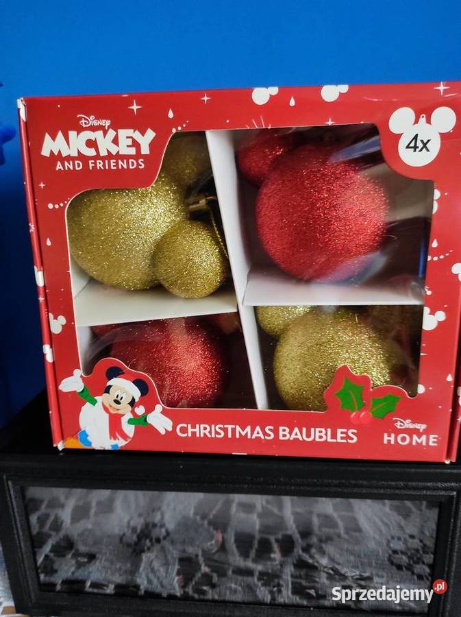 Bombki choinkowe Mickey Mouse kujawsko-pomorskie Toruń sprzedam
