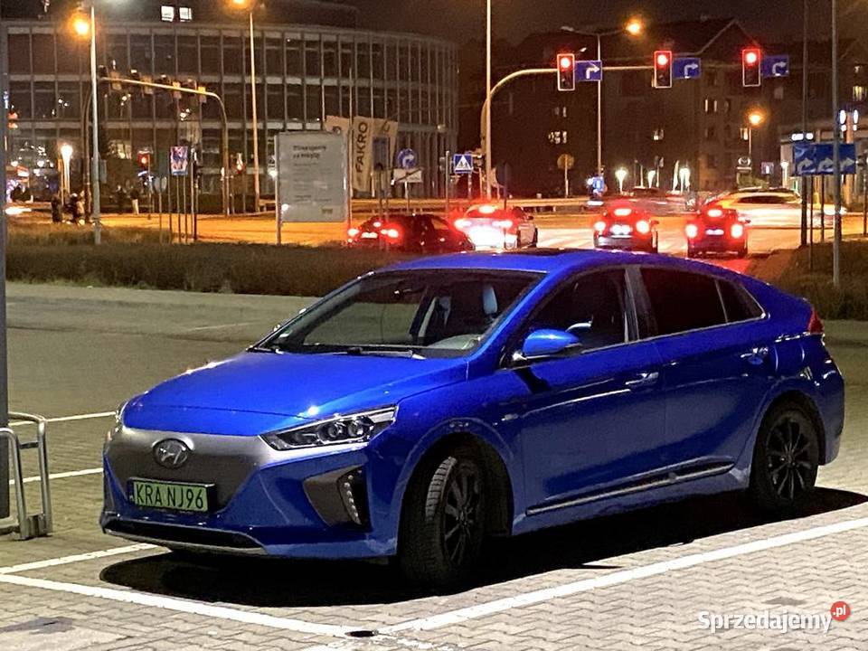 Hyundai IONIQ 28 kWh full wersja PLATINUM skóry małopolskie Skawina