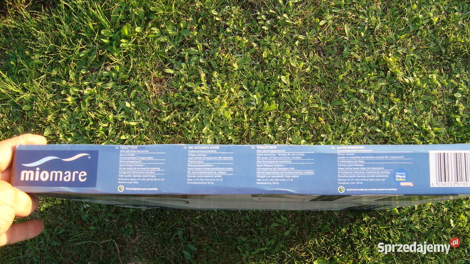 Deska sedesowa wolno opadająca biała Nowa Wykończenie Warszawa