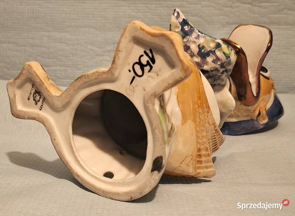 Stara Porcelanowa Lampka Figurka Donald STEATYT Gliwice sprzedam