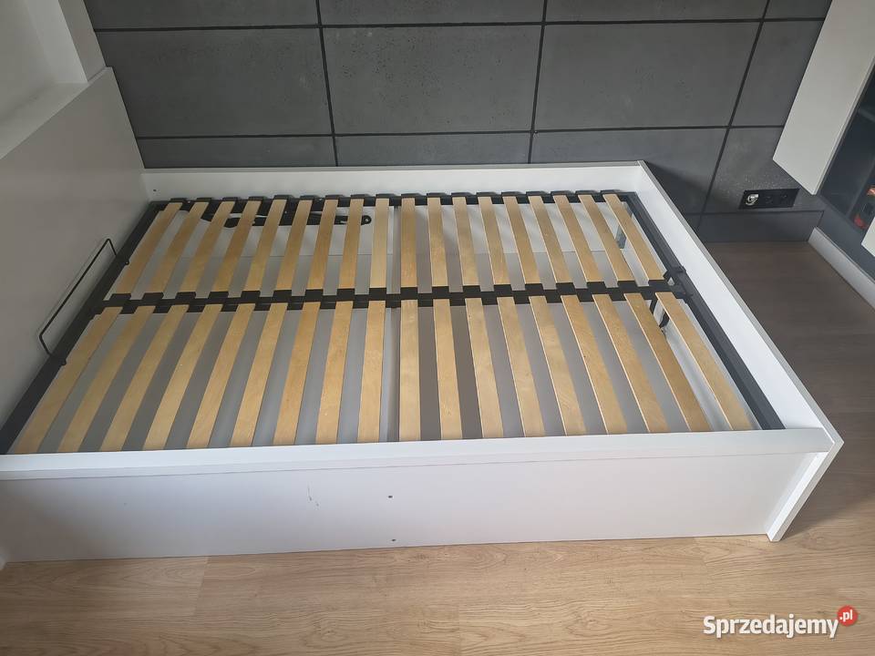 Łózko dwuosobowe BRW z podnoszonym stelażem 140cm Lublin