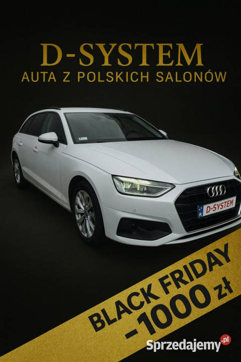 Audi A4 2020 Salon Polska 1Właściciel ledy A4 Białystok