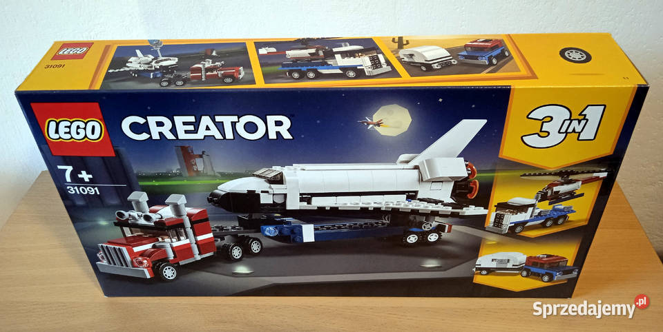 LEGO Creator 31091 Transporter promu 3w1 7 lat+ Poznań sprzedam