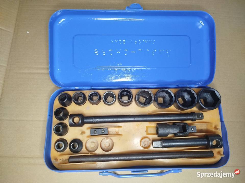 Zabytkowe Polskie klucze nasadowe Spomo Lubań Zgierz