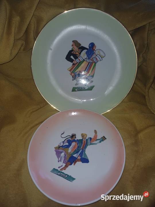 Talerze dekoracyjne Tańce polskie