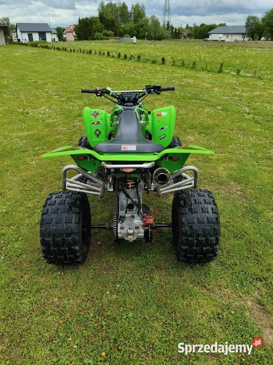 Kawasaki kfx 400 2006 z homologacją Iskrzynia