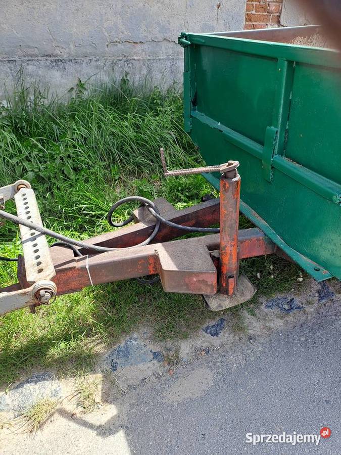 Przyczepa 1 ośowa wywrotka dolnośląskie Dzierżoniów