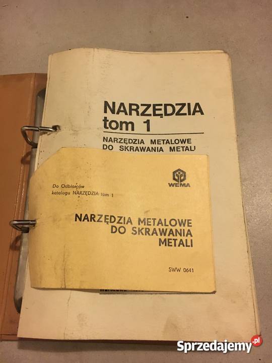 Katalog Narzędzi Skrawających WEMA lata 70
