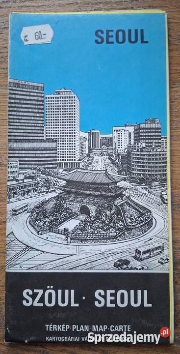 Seoul 120 000 plan miasta małopolskie Kraków