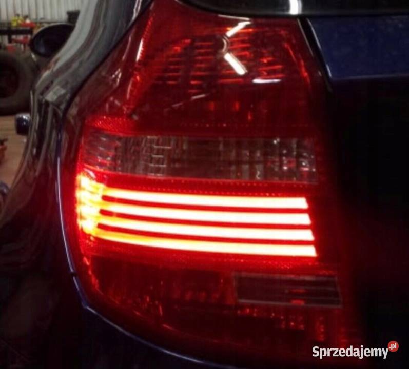 BMW 1 E87 E81 LAMPY TYŁ LED BLACK LINE HIGH