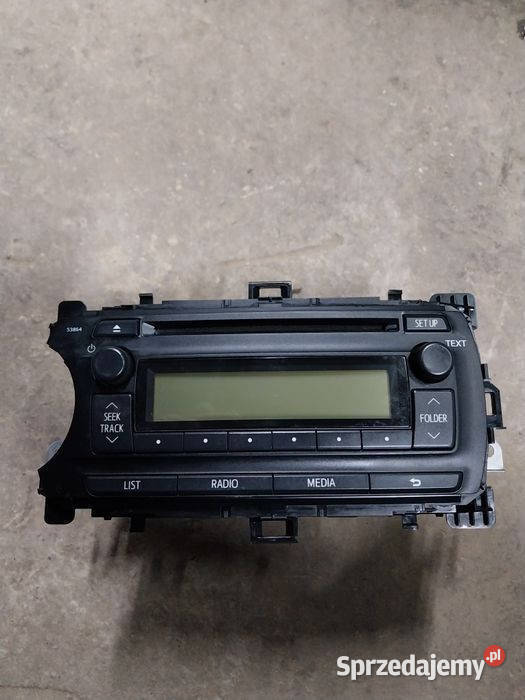 Radio CD 14 d4d toyota yaris III osobowe świętokrzyskie Wola Jachowa