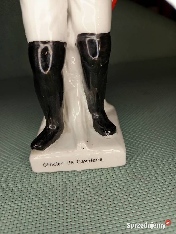 Figurka porcelana żołnierz oficer kawalerii Warszawa sprzedam