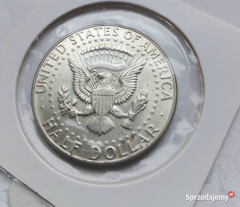 USAHALF DOLLAR1967 r SREBRO 400 KENEDY Legionowo