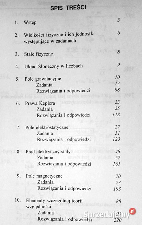 Zbiór zadań z fizyki kl 2 szkoły średniej Artur Pozostałe