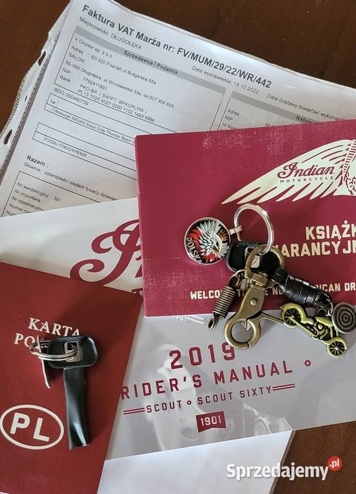 Indian scout Bolesławiec sprzedam