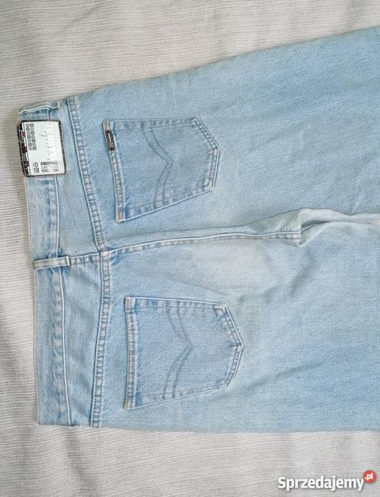 SPODNIE JEANSOWE ILLEGAL R90 niebieski Łódź