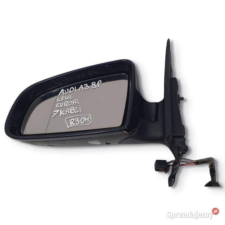 LUSTERKO LEWE KIEROWCY Audi A3 8P 0308 7 Pin Lusterka zewnętrzne Chełm