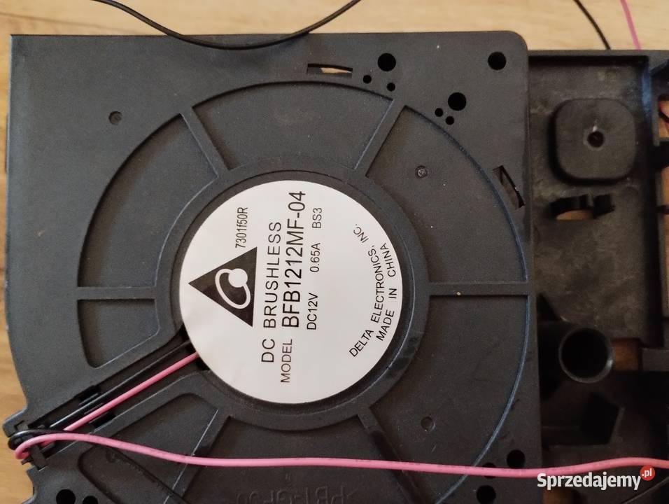 Wentylator BFB1212MF04 płyta indukcyjna Beko Części i Akcesoria śląskie