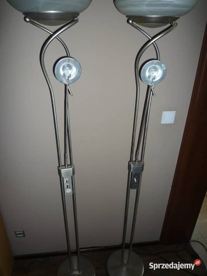 Stare lampy podłogowe w stylu art deco ze