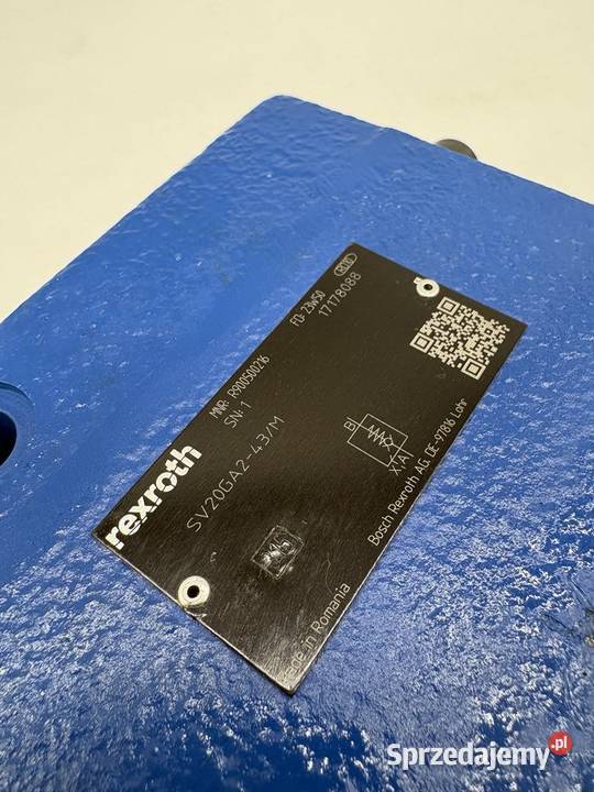 Rexroth R900500216 SV20GA24XM Zawór zwrotny mazowieckie Warszawa sprzedam