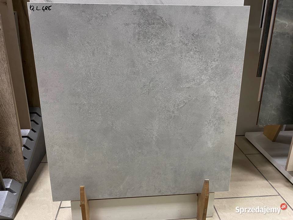 Gres Płytka Cement beton szara 60x60 L.Grey