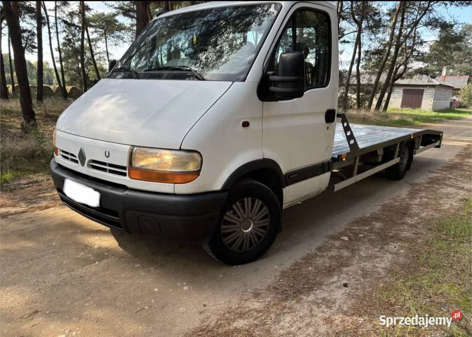 Renault Master autolaweta 25 dCi najazd laweta Grodziec