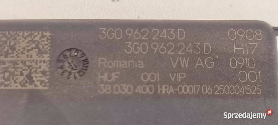 SKODA SUPERB 4 MODUŁ KLAPY BAGAŻNIKA 3G0962243D dolnośląskie