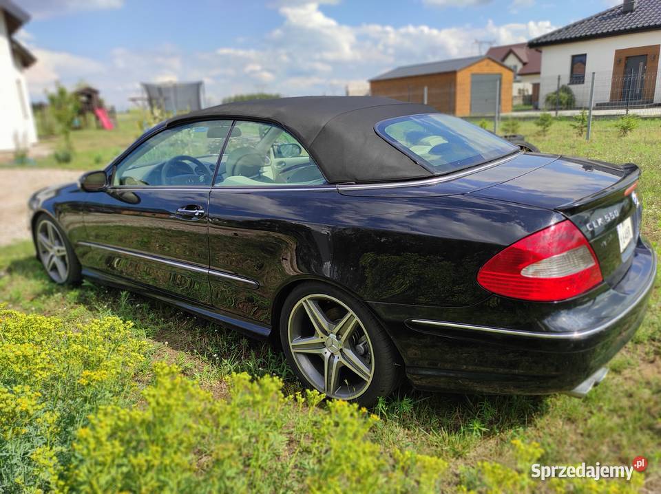 OKAZJA Sprzedam rzadkiego Mercedesa Benz CLK 550 poduszka powietrzna mazowieckie sprzedam